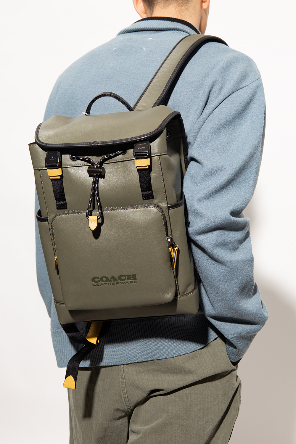 Coach sales army backpack